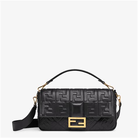 baghette fendi|fendi leather baguette.